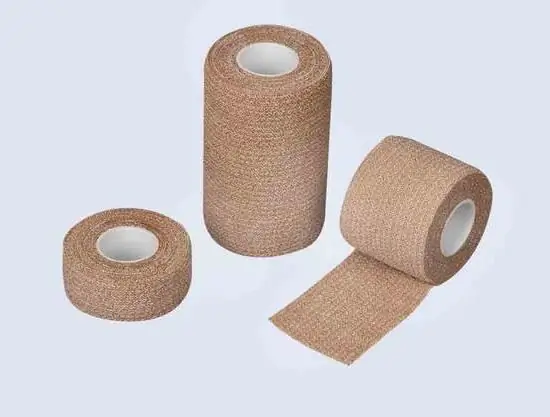 Dressing material. Elastic bandage. Sterile gauze wipes