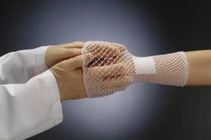 Elastic mesh bandage