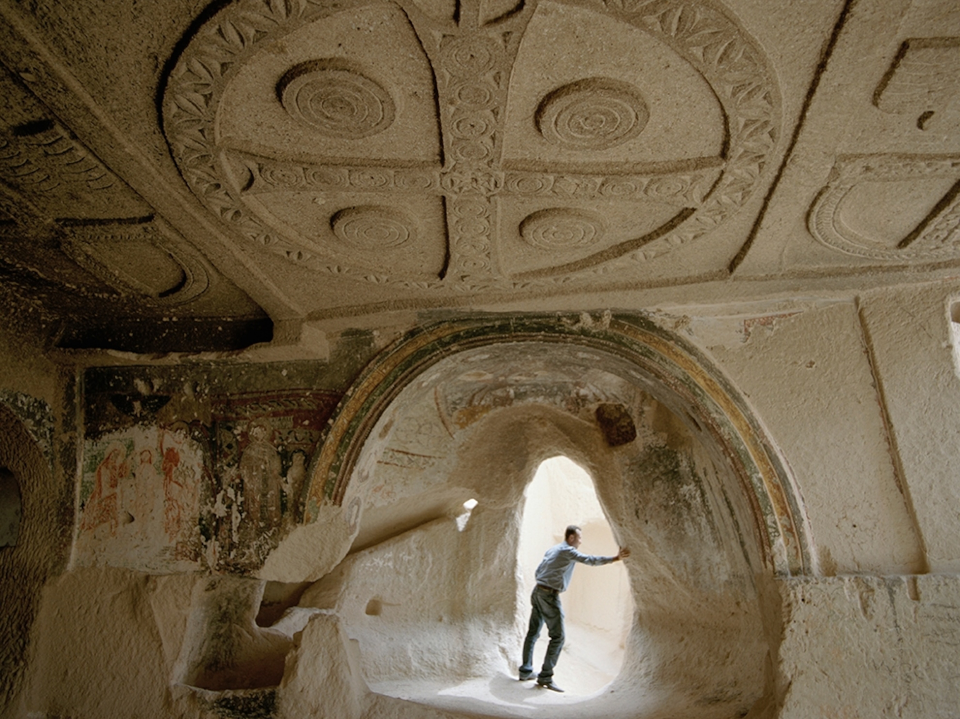 a Byzantine church, Cappadocia, Turkey