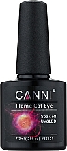 Gel Polish "Fiery Cat's Eye" Canni Flame Cat Eye Gel (A25)