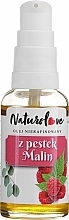 Uraffinert bringebærfrøolje Naturolove Raspberry Seed Oil