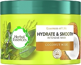 Hydrate & Smooth Hair Mask Herbal Essences Hydrate & Smooth Coconut Milk Intensive Hair Mask