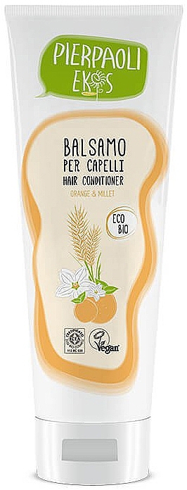 Hårbalsam med appelsin og hirse - Ekos Personal Care Conditioner Orange & Millet