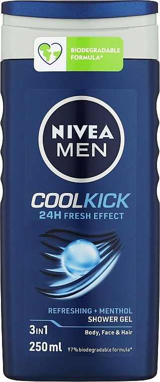 Dusjsåpe «Cool Kick» - NIVEA MEN Cool Kick Shower Gel