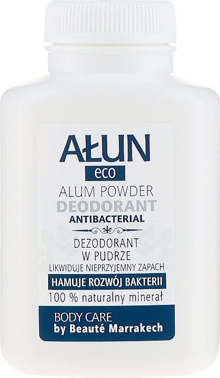 Naturlig antiperspirant i pudderform "Alun 100" - Beaute Marrakech Argan Black Liquid Soap	