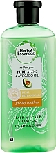 Sulfate-free Shampoo Herbal Essences Gently Soothes Pure Aloe + Avocado Oil