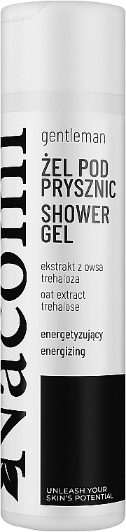 Energigivende dusjgel for menn -  Nacomi Gentelman Energizing Shower Gel For Men 