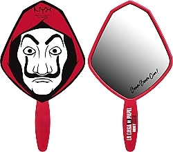 Speil, rød NYX Professional Makeup La Casa De Papel Money Heist Hand Held Mirror