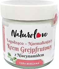 Lett grapefruktkrem med niacinamid Naturolove