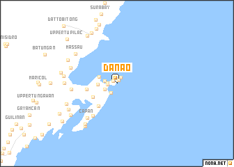 Danao Cebu Map