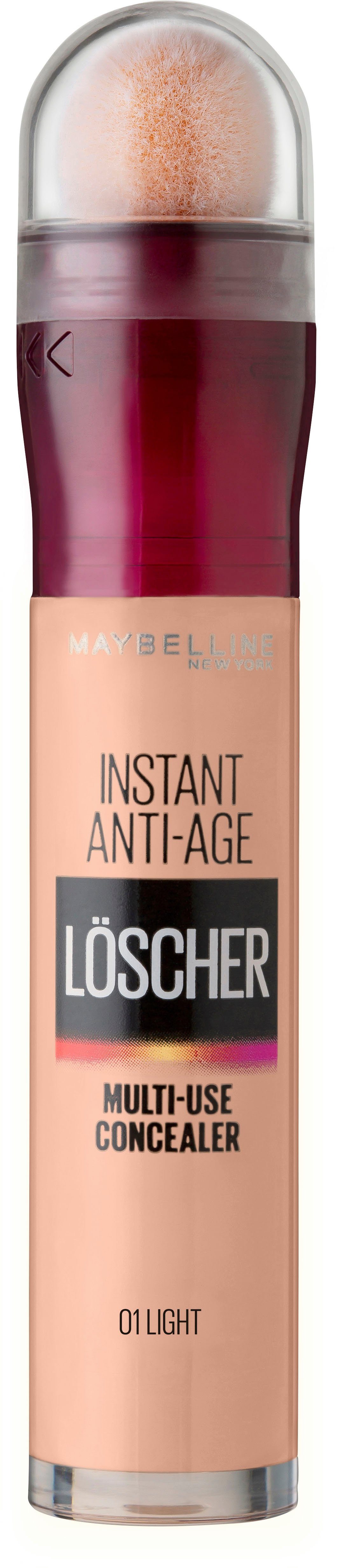 MAYBELLINE NEW YORK Concealer Instant Anti-Age Effekt, mit hoher Deckkraft