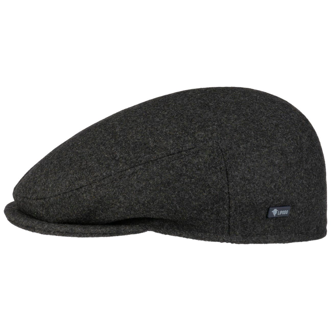 Lipodo Flat Cap (1-St) Flatcap mit Schirm, Made in Italy