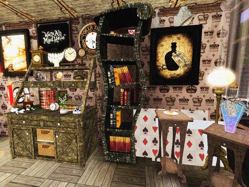 DOTY Round 2 -Alice in Wonderland Kitchen & Dining Room | Alice in ...