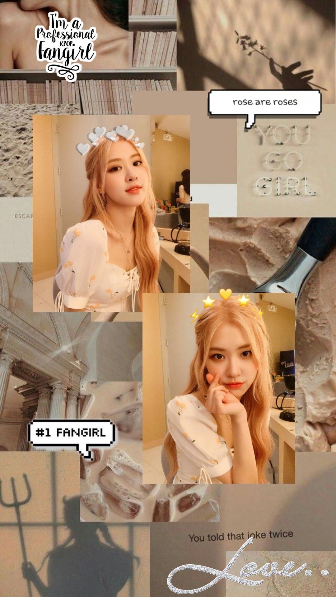 Ứng dụng BLACKPINK Rose Tổng hợp nhiều hình nền của Rosé  Link tải free  cách sử dụng