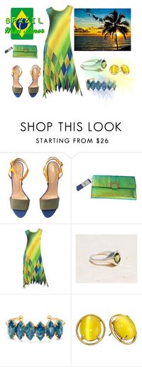 "Brazil meo amor" by jewellray-jw on Polyvore featuring Rebecca Minkoff, Issey Miyake, Elizabeth Cole, Kate Spade and Casetify