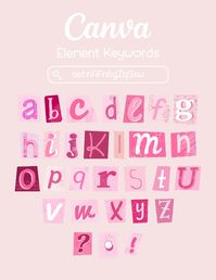 The cutest newspaper cutout letters perfect for junk journaling or scrapbooking! The code is set:nAFn6gZqSxw.