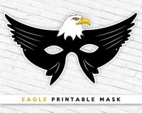 Eagle Mask Bird Mask Patriotic Mask 4th of July by theRasilisk