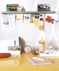 restaurant ticket bar for organization--great idea from Martha Stewart Living!