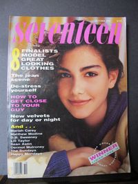 October 1990 cover with sixteen-year-old Limor Luss, the 1990 cover model contest winner