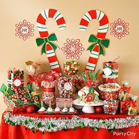 Spread some merry with a candy buffet! Party City has candy, containers, scoops and more. Click for more Christmas party ideas.