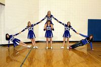 Simple Cheerleading Pyramids