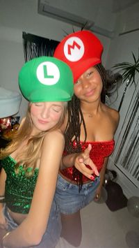 #halloween#mario#luigi#costume