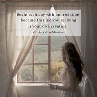 Gratitude Quote from Chapter 10 of the poetry book She'll Find the Sky by Christy Ann Martine - Daily Quotes