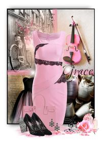 "Elegance and Grace" by loveroses123 ❤ liked on Polyvore featuring RetrÃ², Yves Saint Laurent, Stuart Weitzman, WithChic, Agent 18 and Kate Spade