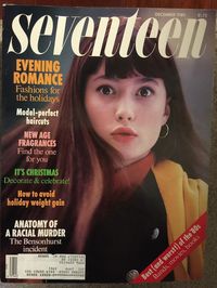 December 1989 cover with Lora Egri