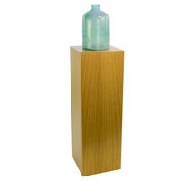 Offering beauty and long-lasting value, our Oak Wood Pedestal is crafted of all-natural wood veneer with a stylish and durable clear coat. Because natural wood varies in grain and color, each piece is one of a kind and available in multiple heights and footprints. Perfect for retail stores, museums, exhibitions, and so much more.