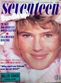 November 1986 cover with Debi Small