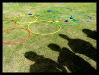 Fun Team Building Hula Hoop Activity for Kids, Teens, and Adults