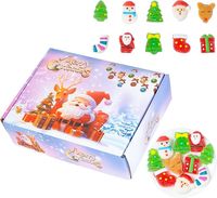 Amazon.com: wanEOS A box of 30 Christmas cartoon gummies individually packaged Christmas candy 14.11oz : Grocery & Gourmet Food