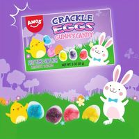 Amos Easter Candy Crackle Eggs Gummy Candy Easter Basket - Temu