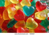 Heart-Shaped Gummy Candies. Stock Photo 959087 : Shutterstock