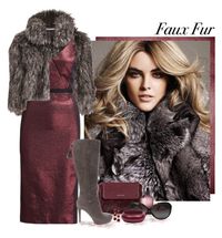 "Faux Fur" by love-n-laughter ❤ liked on Polyvore featuring Karen Millen, Gina Bacconi, Bottega Veneta, Cinq Ã  Sept, Gucci, Louis Vuitton, INC International Concepts, HermÃ¨s, fauxfur and polyvoreeditorial