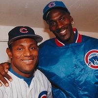 Sammy Sosa & Michael Jordan