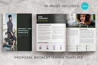 Canva Proposal Template Perfect Ten | Canva Templates ~ Creative Market