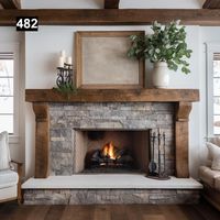 Please do not purchase a Mantel without first filling out the Quote Form and receiving a quote from us. Quote Form: https://form.jotform.com/240524957086059 Embrace the Architectural Grace: Mantels with Wood Beam Legs by Anthony Shields & Sons Inc. Immerse yourself in the beauty of architectural design and rustic elegance with our Mantels with Wood Beam Legs. Each piece is a testament to the timeless appeal of reclaimed wood, transforming storied beams into the centerpiece of your living space.