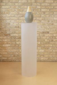 Our Frosted Round Acrylic Display Pedestal boasts a sleek, circular design. The frosted acrylic material provides a moderately translucent foundation that subtly highlights your item on display. Frosted acrylic is a great choice for any setting as it adapts to your space's style and reflects beautiful natural light. Available in 12-inch acrylic cylinder, it comes in a variety of heights that accommodate your specific items.