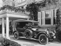 Johnston, F. B., photographer. (ca. 1919) Automobile owned by Mrs. Charles W. Richardson in driveway with driver at the wheel, Washington, D.C. , ca. 1919. [Photograph] Retrieved from the Library of Congress, https://www.loc.gov/item/2001698382/.