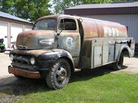 1951 Ford COE tanker truck