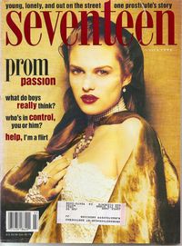 March 1993 cover with sixteen-year-old Vinessa Shaw