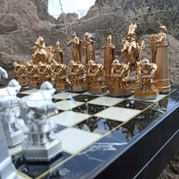 Wizard chess set is completely made of environmentally friendly PLA material plastic: There are 3 different color and board options in the Wizard Chess set, which is produced by FuMe Wizard chess set Board Dimensions Respectively: Small : 11.8 X 11.8 Inch Big : 14.1 X 14.1 Inch Personalized: 14.1 X 14.1 Inches Extra Heavy : 14.1 X 14.1 Inches Paint Your Own: 14.1 X 14.1 Inches