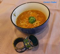 Carole's Chatter: Pumpkin noodle soup