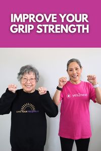 🖐️ As we age, keeping our grip strength strong is key to staying independent and handling daily tasks with ease! 💪 A firm grip helps us hold onto things securely and can even prevent accidents like dropping items or losing balance. In today’s video, we’re diving into five super simple exercises designed just for seniors to boost grip strength and keep you feeling confident and capable. Let's get stronger together! 🙌   #seniorfitness #healthyaging #freefitness #healthylifestyle #stayindependent #preventaccidents #yes2next