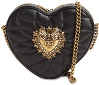 Dolce & Gabbana Hart Devotion Quilted Leather Bag