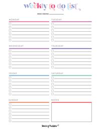 Conquer your week like a boss with our printable weekly to-do list! Whether you're a busy professional, student, or parent, this planner will help you manage your time effectively and stay organized.