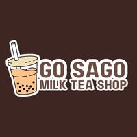 Brown and White Milk Tea Shop Business Logo