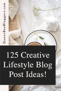 Are you a lifestyle blogger? These lifestyle blog post ideas are guaranteed to skyrocket your traffic! 125 Lifestyle blog topics you’ve never used that your readers will love! Blog post ideas and content marketing tips for lifestyle bloggers! This list is perfect for beginner bloggers, or those looking to expand their blog post ideas!